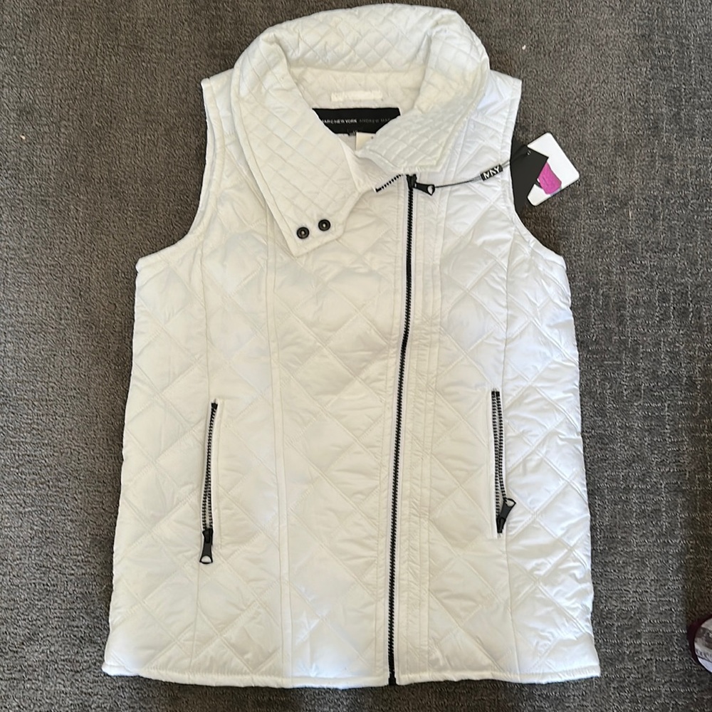White Marc New York vest size small